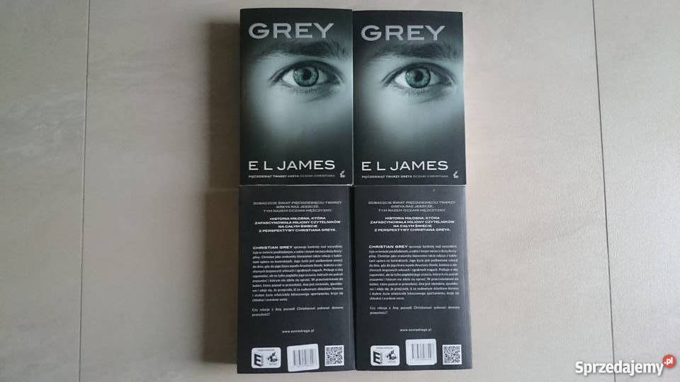 GREY Pięćdziesiąt Twarzy Oczami Christiana Pozostałe Kielce