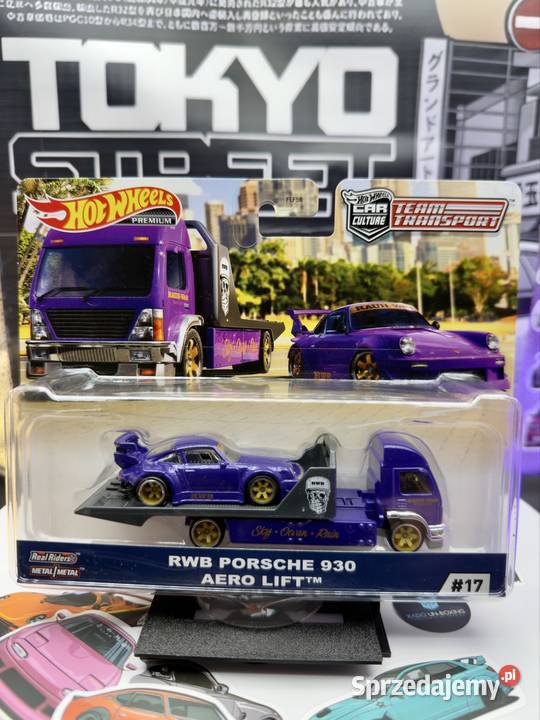 Hot Wheels Team Transport RWB Porsche 930 Aero dolnośląskie Wrocław