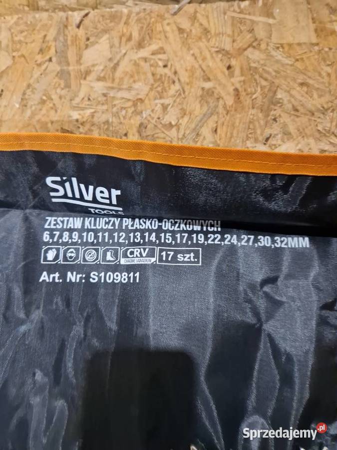 Silver Klucze Płasko Oczkowe 632Mm Zestaw