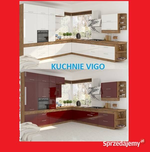 MebleSzafki kuchenne kuchnia Vigo Grafit Komplety mebli Kępno