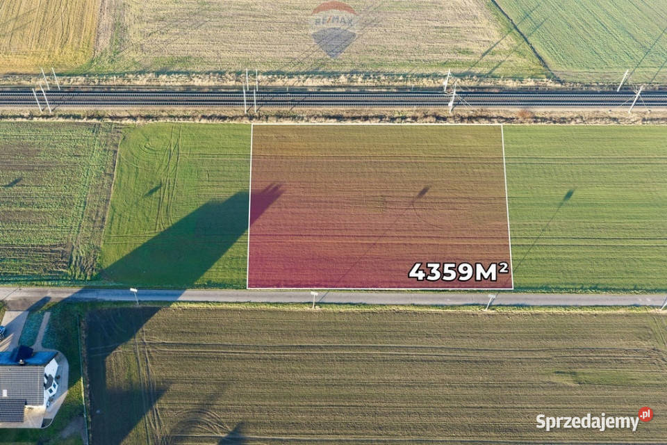 Działka z możliwością zabudowy mieszkaniowej 0m Siedliska sprzedam