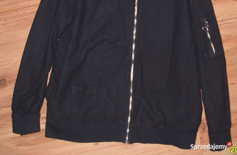 Bluza czarna na zamek nowa r MLXL czarny Rawicz