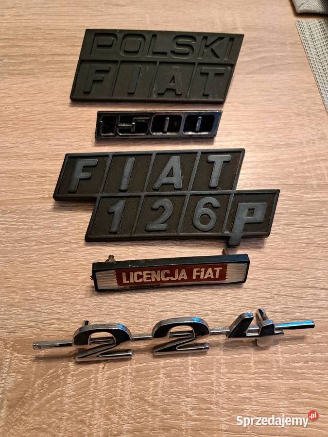 Fiat126p emblematlogo Leszno sprzedam