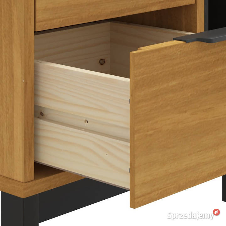Szafka nocna FLAM 49x35x50 lite drewno sosnowe