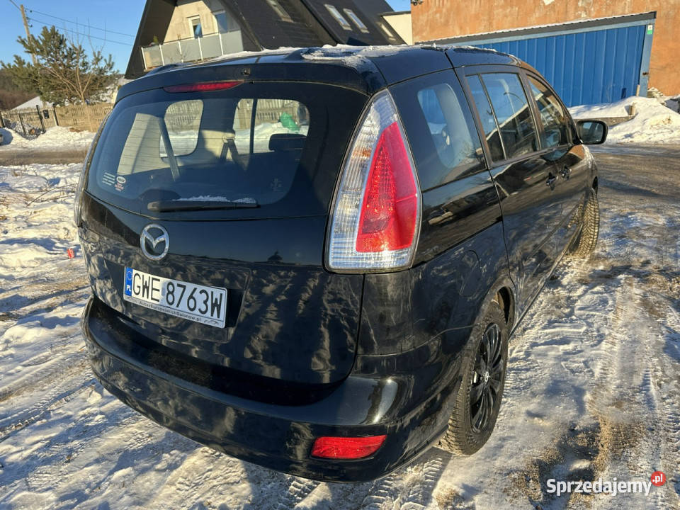 Mazda 5 18 benzyna klimatyzacja 7 miejsc relingi dachowe Wejherowo