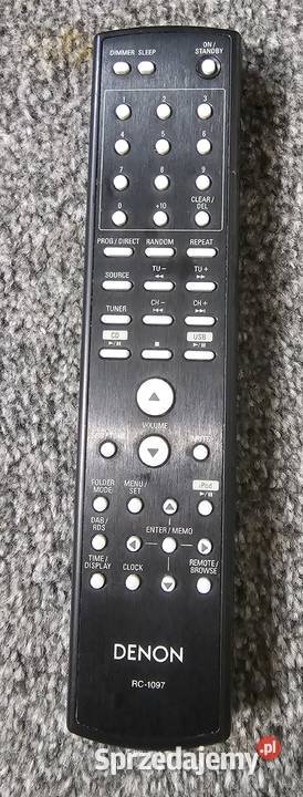 Pilot audio DENON RC1097 wysyłka małopolskie Kraków