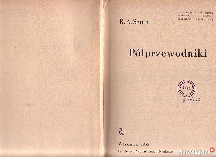 1707 PÓŁPRZEWODNIKI RA SMITH Czyrna sprzedam