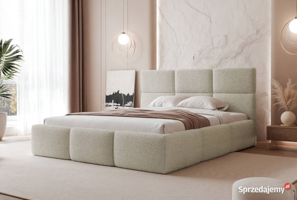 Łóżko tapicerowane z pojemnikiem Silva różne Tarchały Małe sprzedam