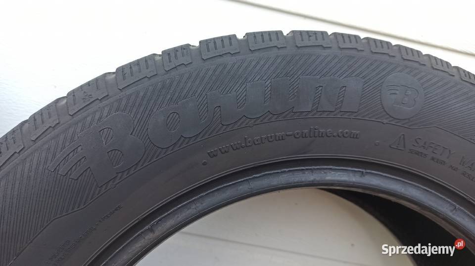 KOMPLET OPONY ZIMOWE BARUM POLARIS 3 19565R15 195 Motoryzacja podkarpackie Rzeszów