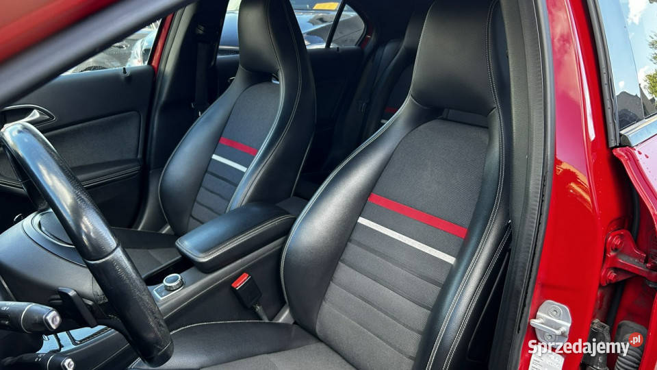 Mercedes A 200 2015 Benzyna Czerwony Kubełkowe Gdynia sprzedam