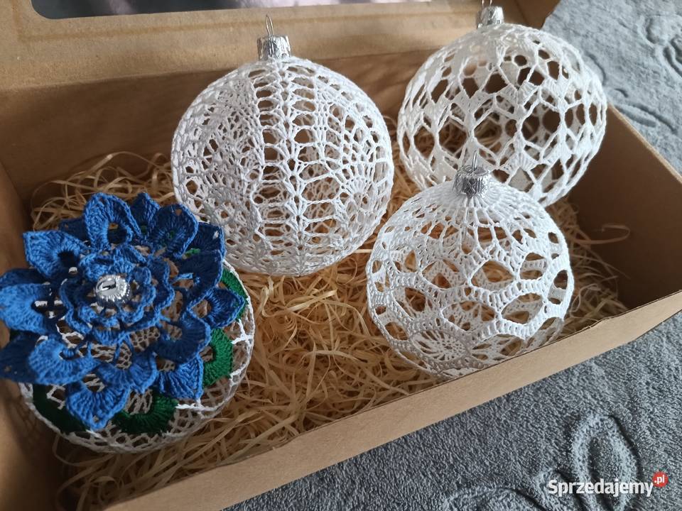 Bombki szydełkowe Śrem