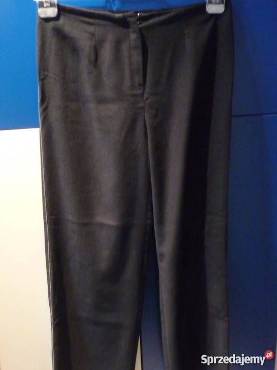 Proste czarne spodnie damskie Poznań