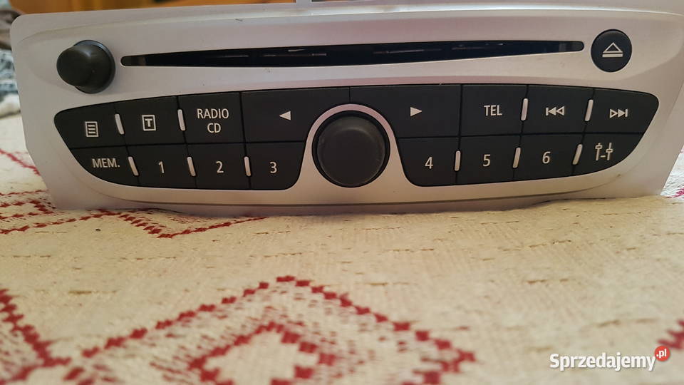 Radio samochodowe Scenic 3 oryginalne Pozostałe mazowieckie Warszawa