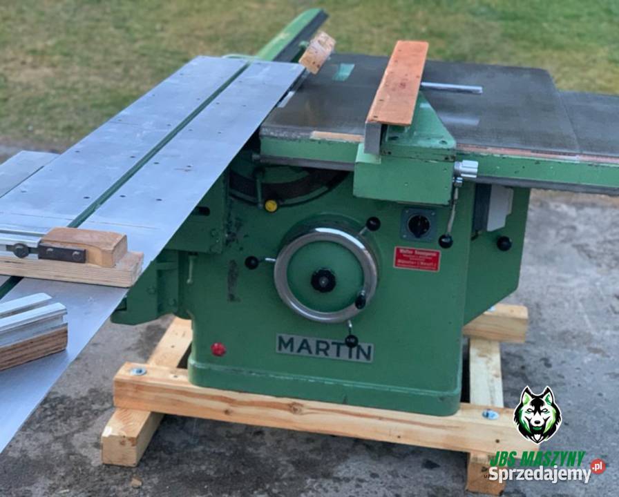Piła formatowa MARTIN T75V z podcinakiem i lubelskie Modliborzyce