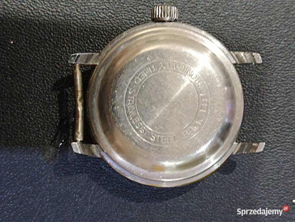 Stary nakręcany zegarek męski Saxon GDR Ełk