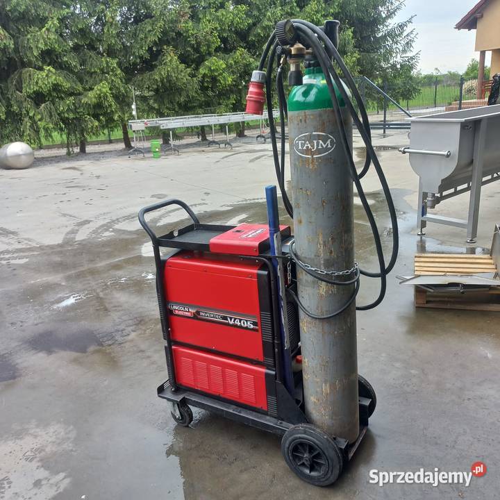 Tig spawarka lincoln v405 tpuls 400A chłodzony