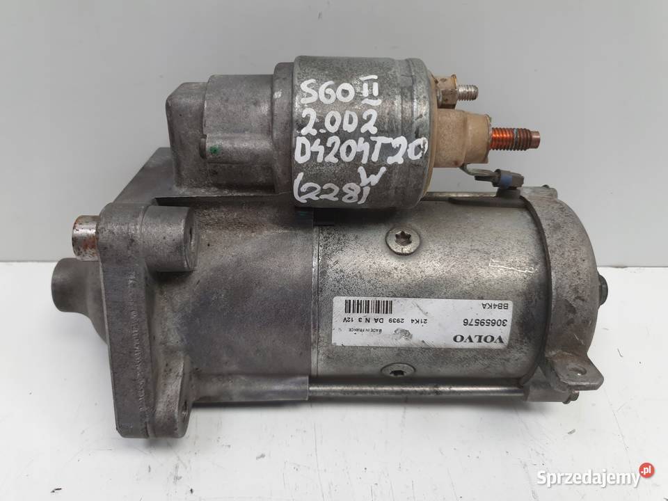 ROZRUSZNIK Volvo S60 II V60 20 D4 ROZRUSZNIK osobowe Rudka