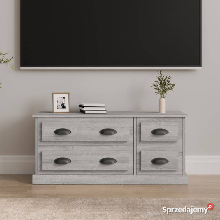 Szafka pod TV szary dąb sonoma 100x355x45 Warszawa