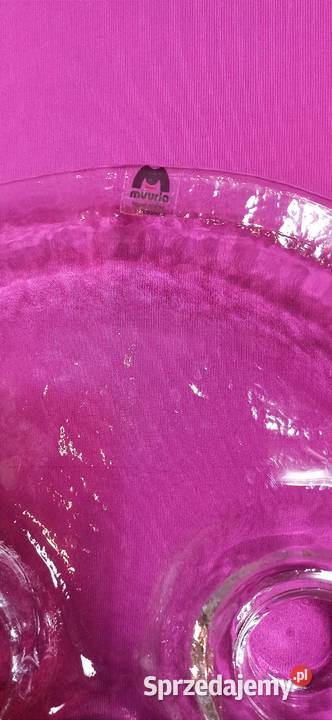 Finlandia szkło artystyczne MUURLA świeczniktaca Ceramika i szkło