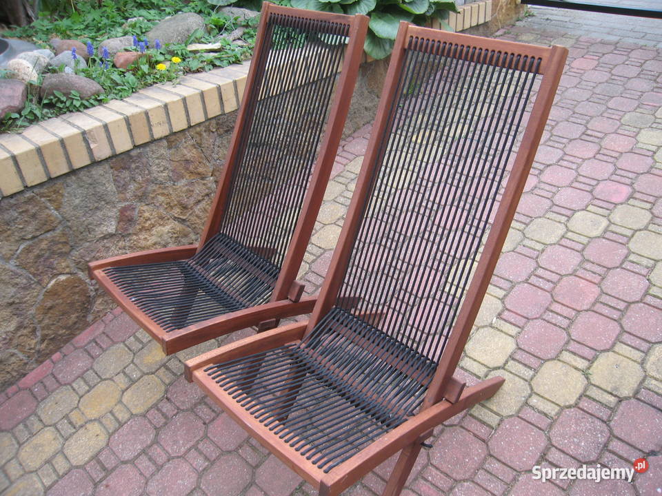 Leżaki 2 sztuki zachodniopomorskie Szczecin sprzedam