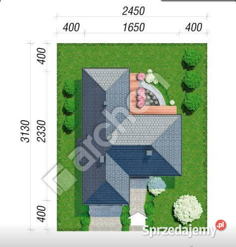 Dom 180m2garaż 2 auta pomieszczenie gospodarcze Mieczysławka