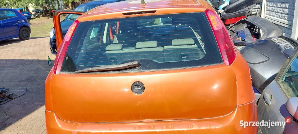 Klapa bagażnika Fiat Grande Punto kolor 598A zachodniopomorskie sprzedam