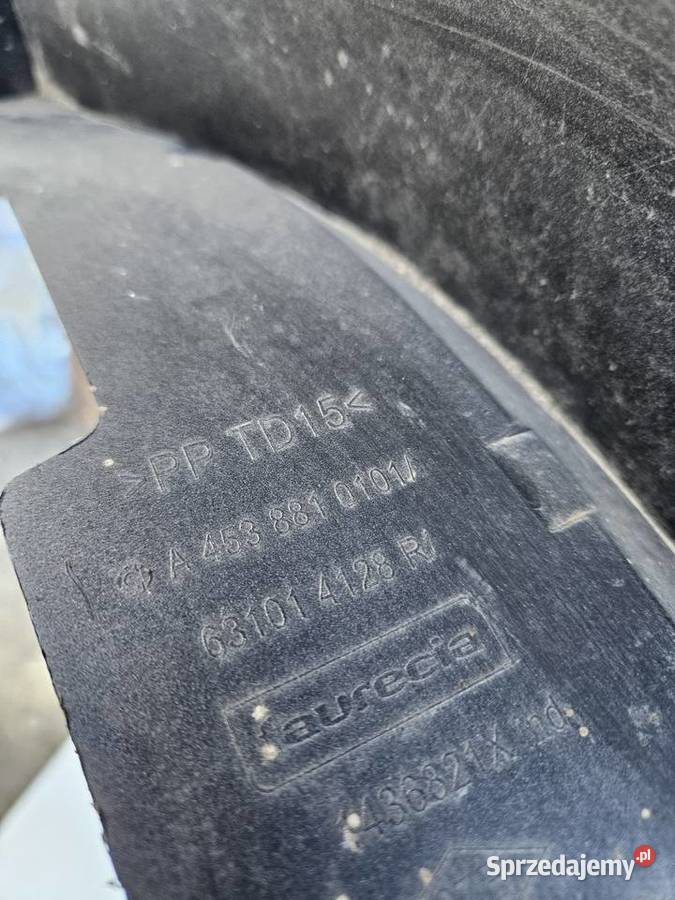 SMART FORTWO BŁOTNIK LEWY PRZÓD PRZEDNI osobowe