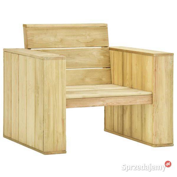 vidaXL Krzesła ogrodowe 2 89x76x76 impregnowana Warszawa