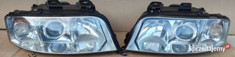 Lampy xenon Audi a6 c5 lift kompletne Myszadła