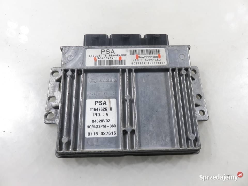 STEROWNIK CITROEN C3 I FC 14 i KFV TU3JP osobowe