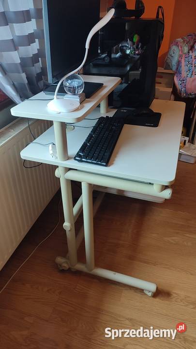 Biurko szkolne pod komputer gamingowy mocne kujawsko-pomorskie Tonowo