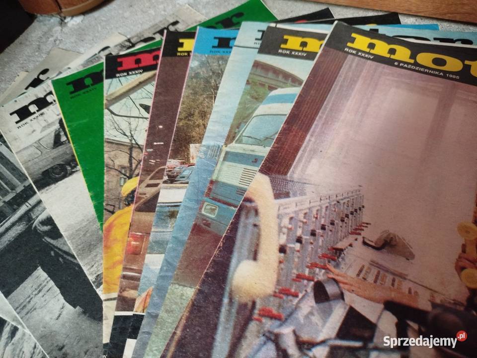 21sztuk pisma Motor z 1986 r Bolesławiec