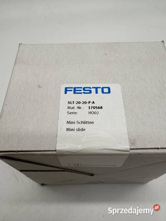 Festo SLT2020PA 170568 Jednostka prowadząca mazowieckie Warszawa sprzedam