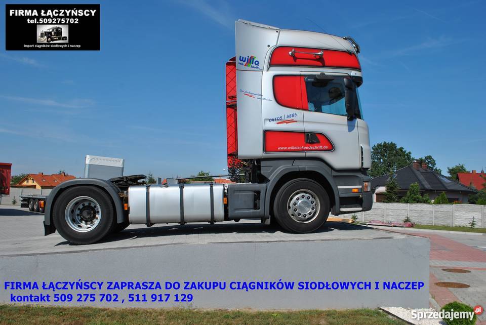 SCANIA R420 2005 STARE TACHO Z NIEMIEC MANUAL Rok produkcji 2005 wielkopolskie Modliszewko sprzedam