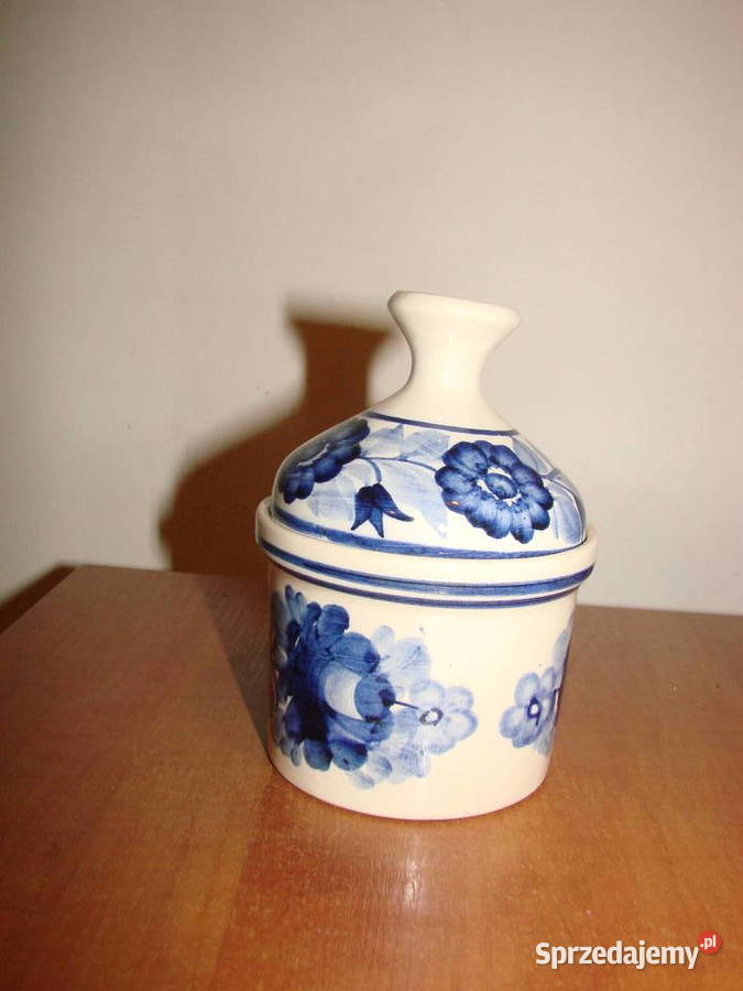 ZF Koło fajansowy pojemnik Pruszcz Gdański