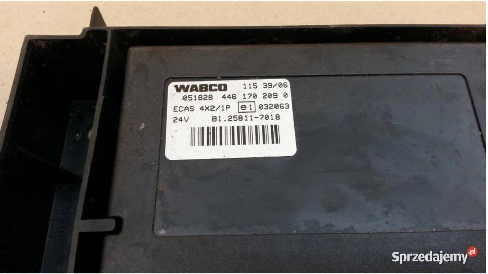 MAN STEROWNIK KOMPUTER ECAS 81258117018 Kargowa