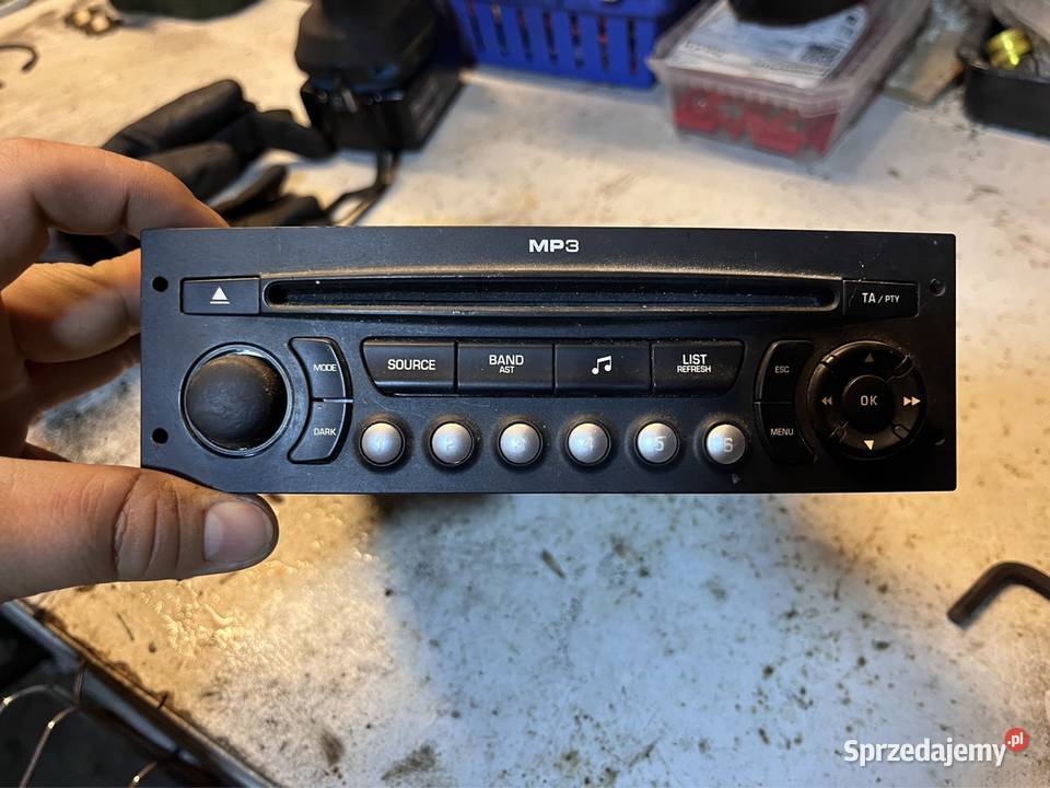 Radioodtwarzacz CDMP3 Citroen Peugeot Jaroszówka