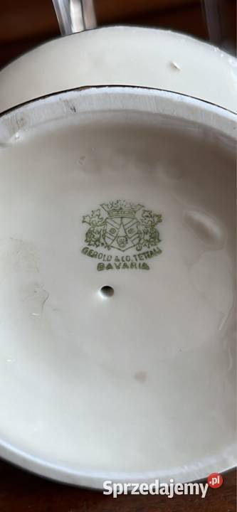 Świecznik Hertel Jacob Germany Niebieski Gdańsk