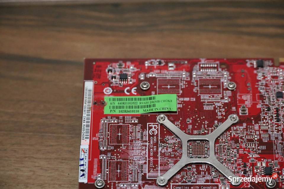 Karta graficzna ATI Radeon HD 2600 Pro 256MB Pozostałe świętokrzyskie Kuczów