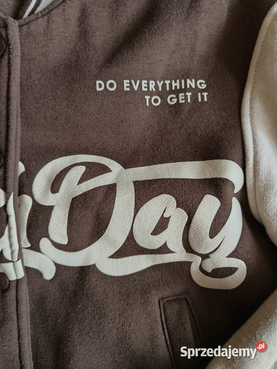 Bluza Bershka brązowo kremiwa Gdańsk sprzedam