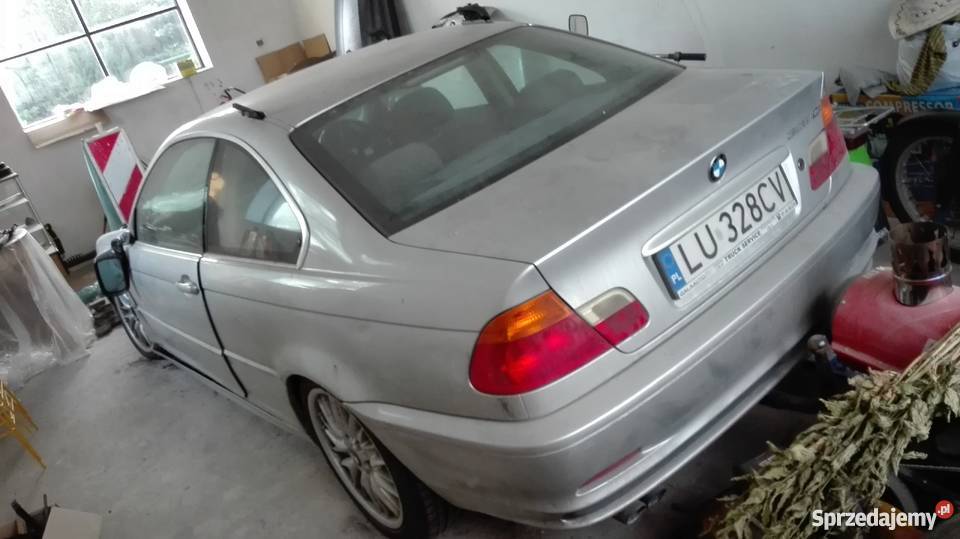BMW E46 coupe Anglik na części w całości Mpower Seria 3 Lublin