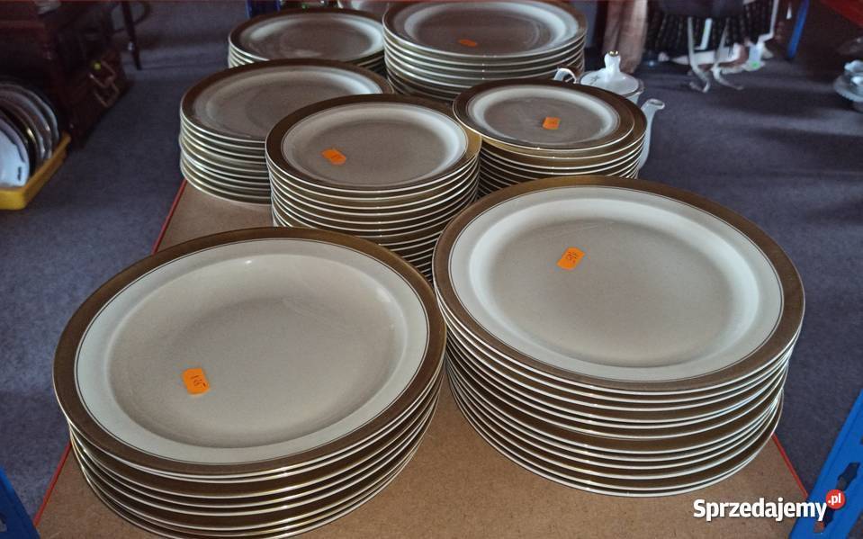 Talerz do drugiego dania Rosenthal OLYMPIA Ecru Porcelana i szkło Gdańsk sprzedam