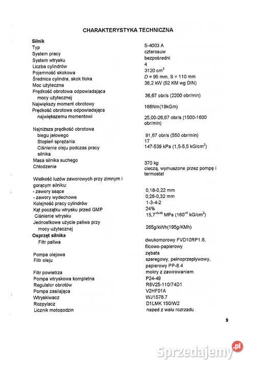 Ursus c362 instrukcja obsługi podkarpackie Stalowa Wola