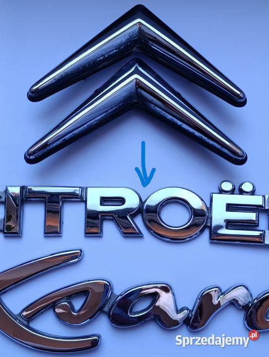 Napis emblemat Citroen Xsara Picasso I 9804r Motoryzacja Lipno