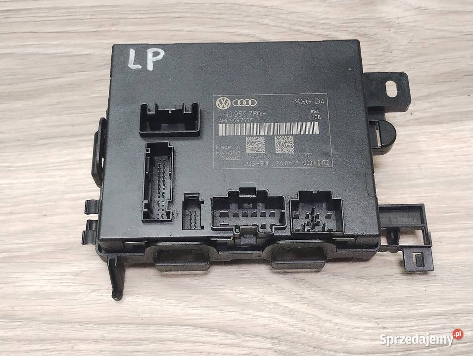 AUDI A8 D4 MODUŁ STEROWANIA FOTELA 4H0959760F Motoryzacja Gdańsk sprzedam