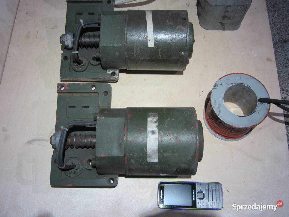 2 elektromagnesy wojskowe 3 cewki dzem hamulce