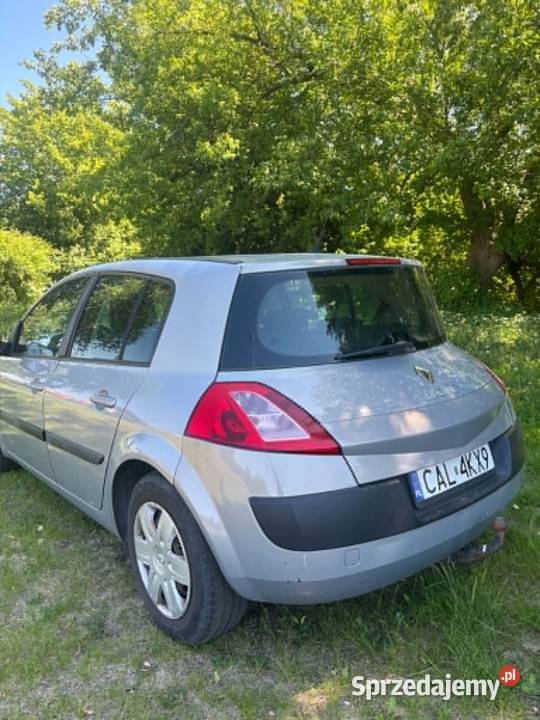 2003 Renault Megan 2 16 benzyna GAZ Klima 4 x el Włocławek