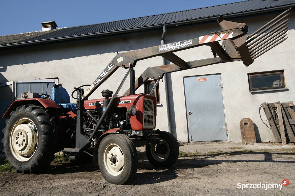 Ursus c330 z turem łyżka widły zarejestrowany Szadki