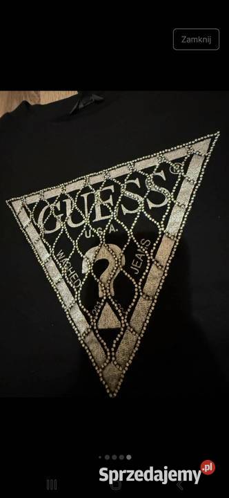 Czarna bluza Guess Pozostałe lubelskie Krasnystaw