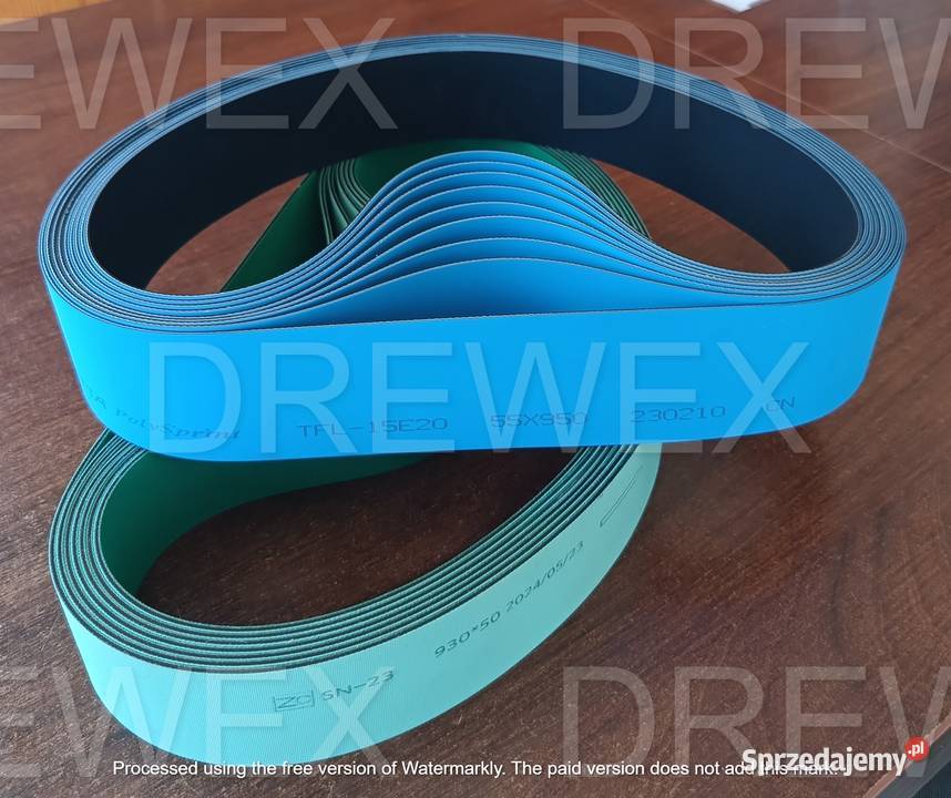 Pas pasek płaski 1040x65 do strugarki